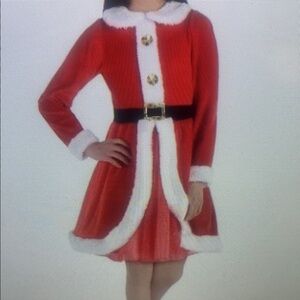 Kids Santa Costume with Belt